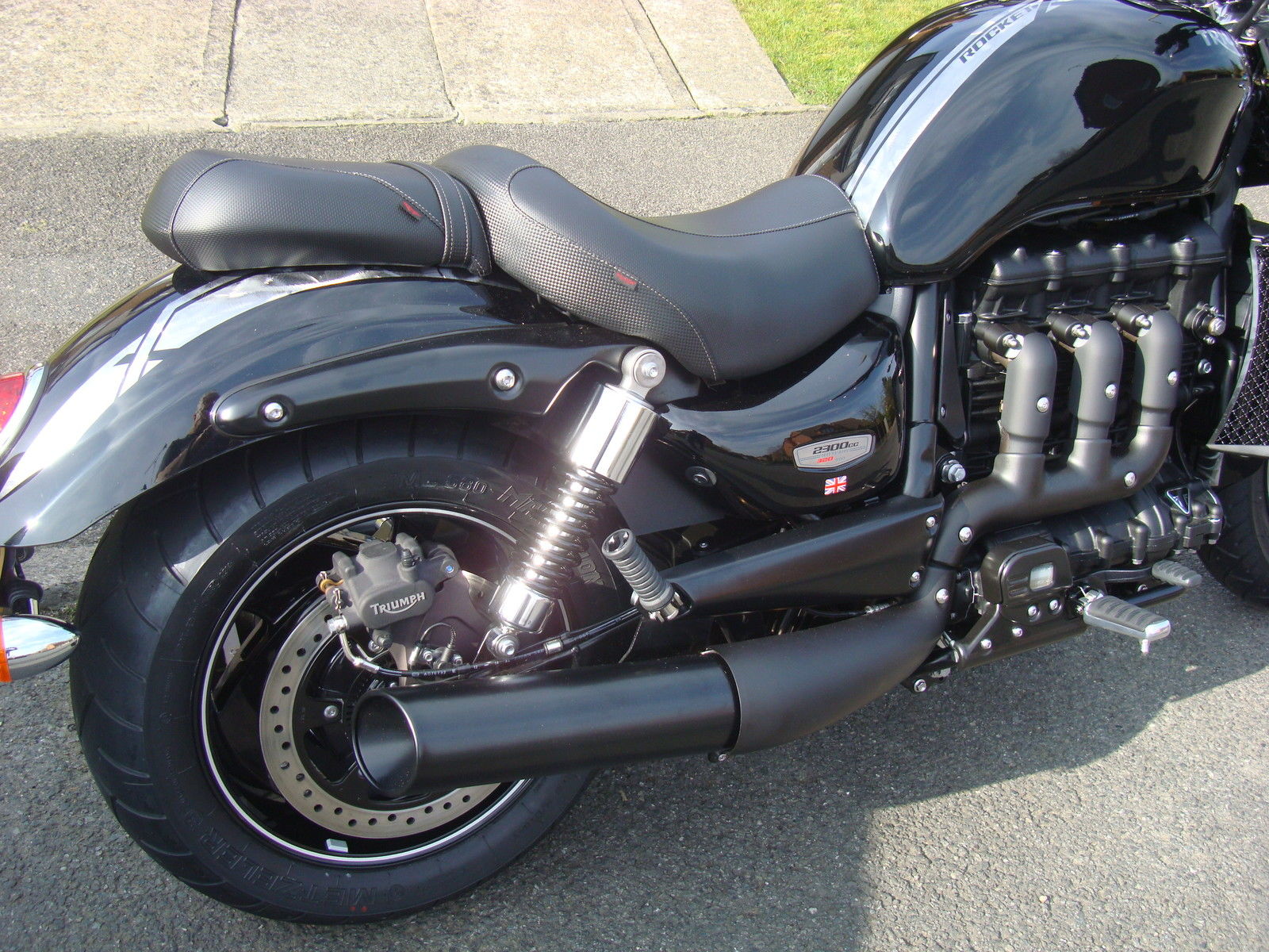 triumph rocket 3 roadster exhaust systems